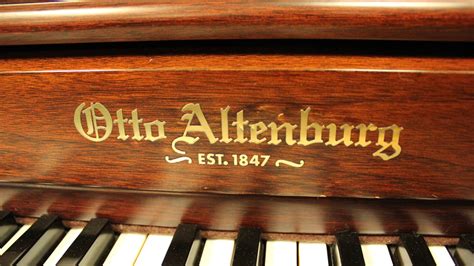 otto altenburg upright piano – VNWALLS