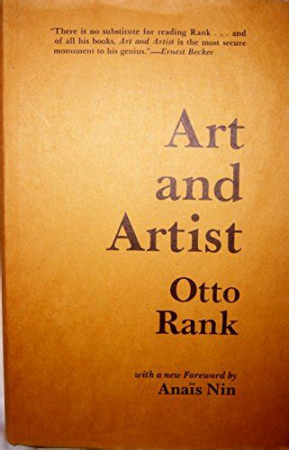 Full Download Otto Rank Art And Artist 