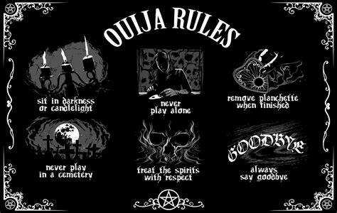 Ouija Board Rules