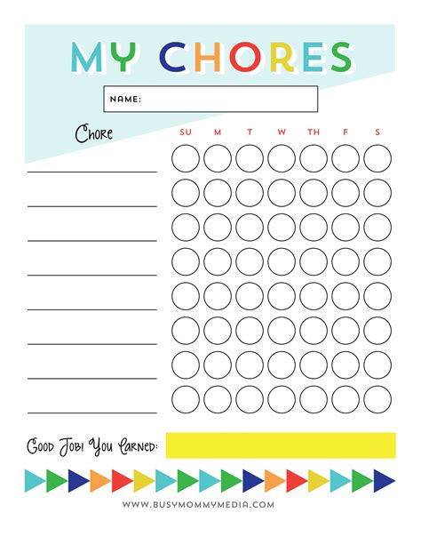 Our Chore System Amp Chore Charts For Kids Preschool Chores Worksheet - Preschool Chores Worksheet