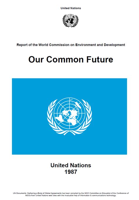Our Common Future