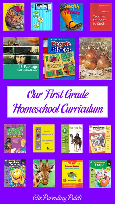 Our First Grade Homeschool Curriculum Parenting Patch Homeschooling First Grade Ideas - Homeschooling First Grade Ideas