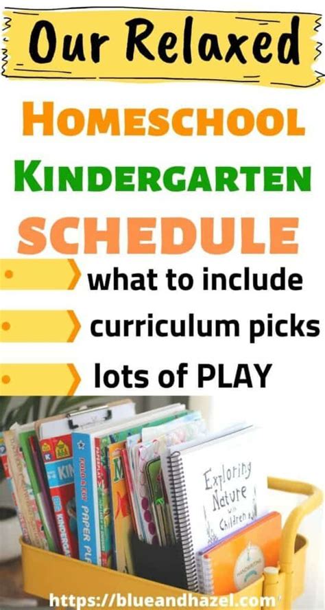 Our Relaxed Kindergarten Homeschool Schedule Amp Curriculum Homeschool Kindergarten Daily Schedule Worksheet - Homeschool Kindergarten Daily Schedule Worksheet