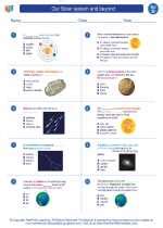 Our Solar System And Beyond 4th Grade Science Planet Worksheet Fourth Grade - Planet Worksheet Fourth Grade