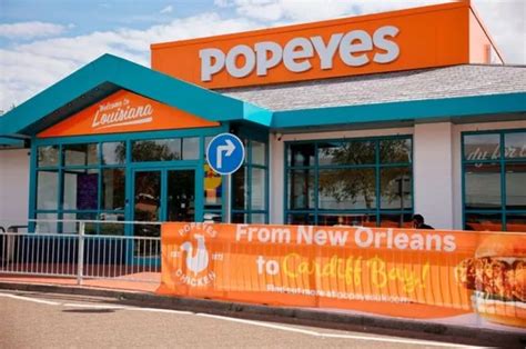 our trip to Popeyes Cardiff. wasn