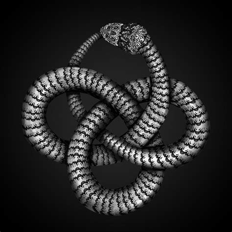Ouroboros Celtic Knot