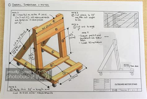 Download Outboard Engine Stand Plans 
