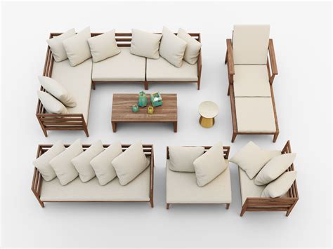 outdoor furniture 3d max