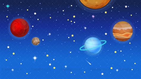 Outer Space Background Clipart