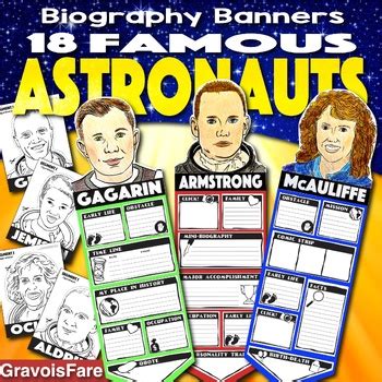 outer space biography template free