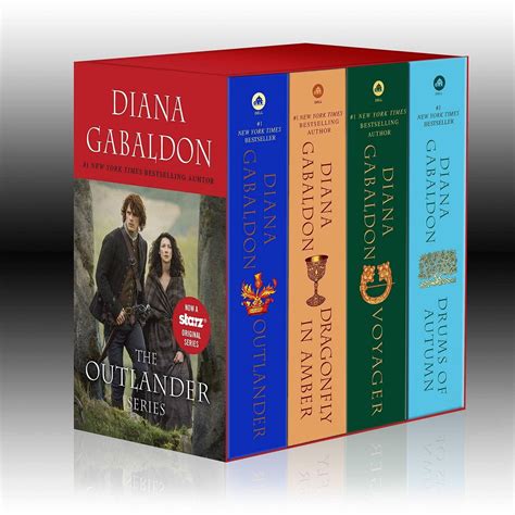 Outlander 4 Copy Boxed Set Outlander Dragonfly In
