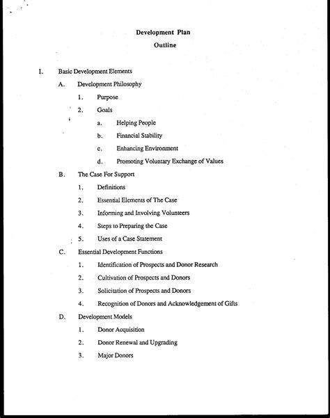 Outline Development Plan