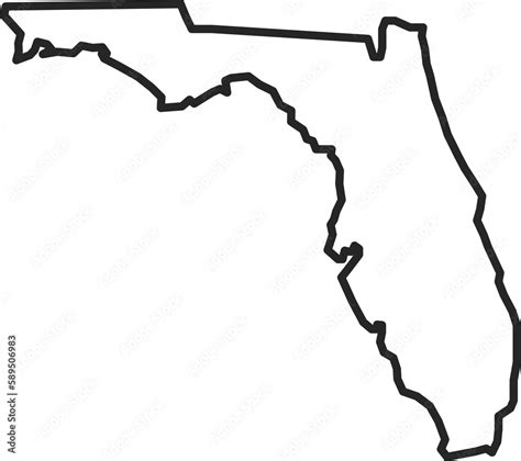 outline of state of florida