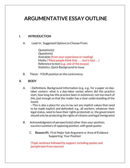 Outline Sheet 1