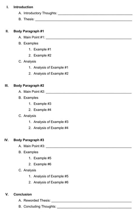 Full Download Outline For A Summary Paper 