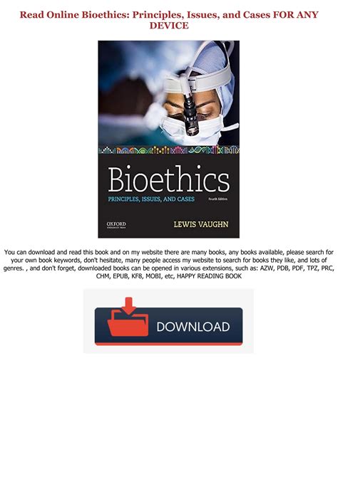 Read Online Outlines And Highlights For Bioethics Principles Issues 