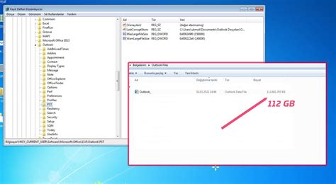 outlook da büyük puntolarla mail gitmesi ÇözümPark.