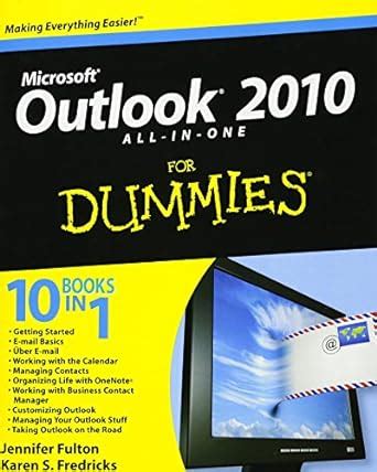 Read Outlook 2010 All In One For Dummies 