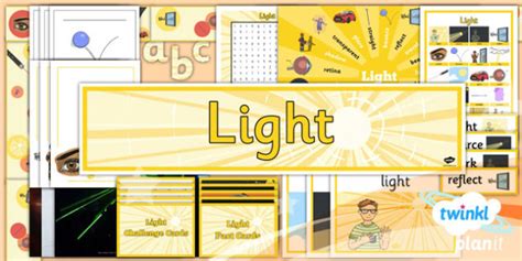 Outstanding Science Year 3 Light Light And Shadow Year 3 - Light And Shadow Year 3