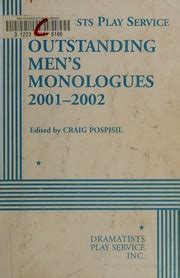 Download Outstanding Men S Monologues 2001 2002 