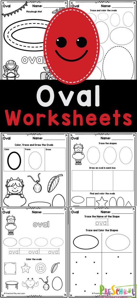 Oval Shape Worksheets Free Homeschool Deals Oval Preschool Worksheets - Oval Preschool Worksheets