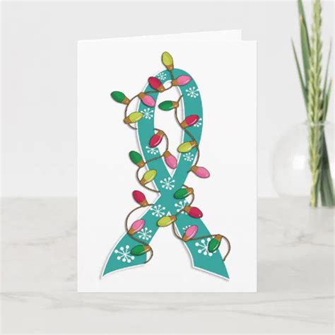 Ovarian Cancer Christmas Cards