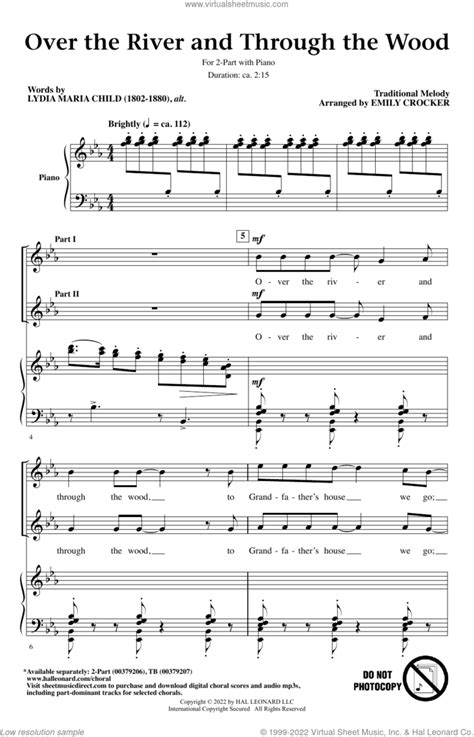 Over The River And Through The Woods Lyrics