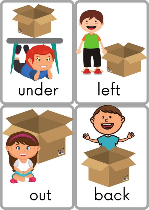 Over Under In And Out Spatial Relationship Activities In And Out Concept For Kindergarten - In And Out Concept For Kindergarten