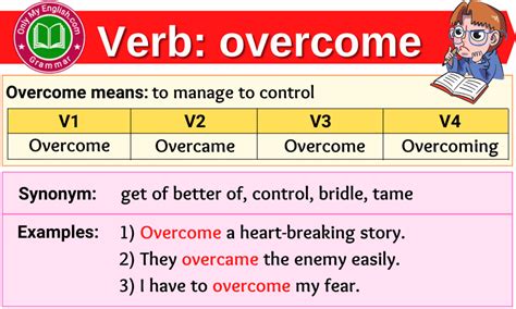 Overcome Conjugation