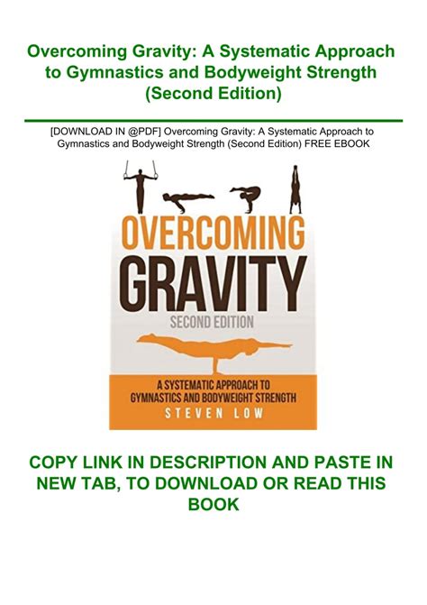 Overcoming Gravity Filetypepdf