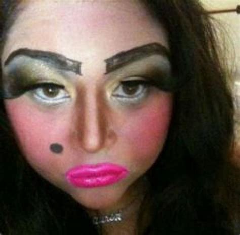 Overdone Makeup