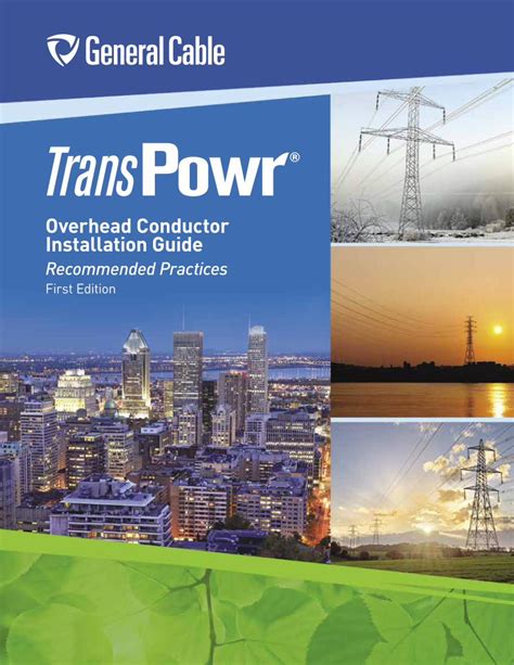 Download Overhead Conductor Installation Guide General Cable 
