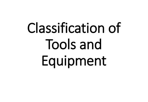 Overview Of Classification Tools For Records Management