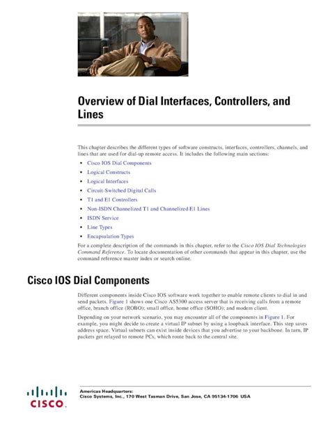 Full Download Overview Of Dial Interfaces Controllers And Lines 