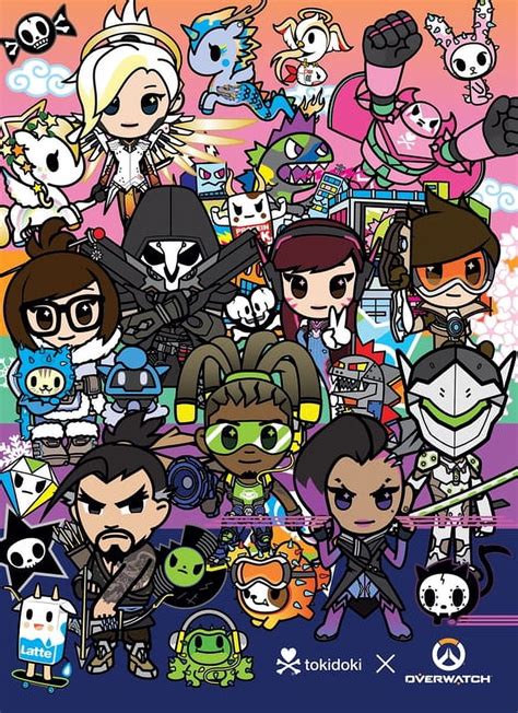 overwatch tokidoki journal group