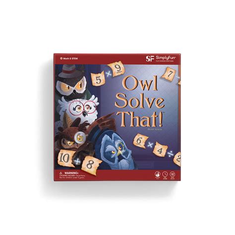 Owl Solve That By Simplyfun Game Overview Youtube Owl Math - Owl Math