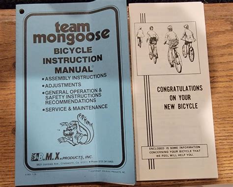 Read Owners Manual For Mongoose Bikes File Type Pdf 