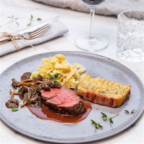 oxfile med kantareller