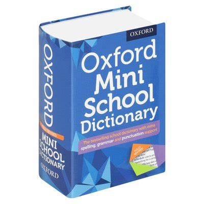 oxford chemistry mini dictionary