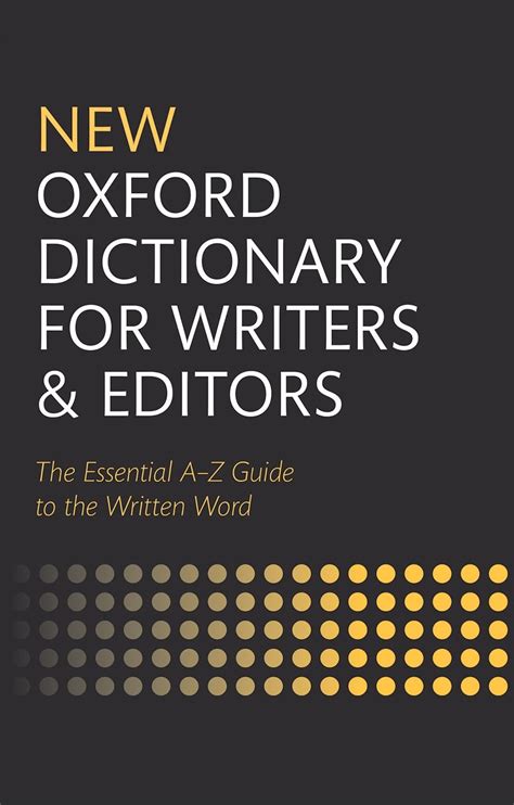 oxford dictionary for writers