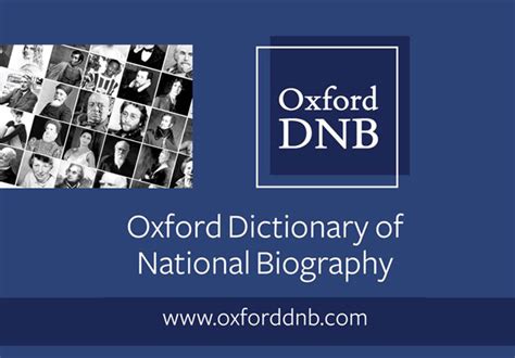 oxford dictionary of national biography online