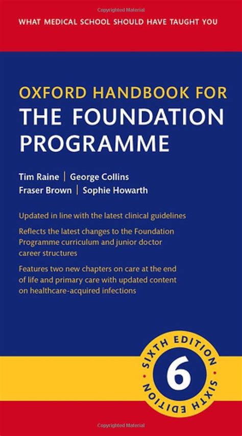 Oxford Handbook For Foundation Programme