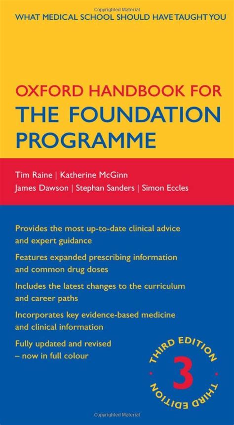 Oxford Handbook Foundation Programme 3rd Edition