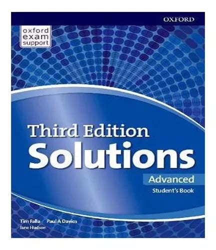 Oxford Solutions Advanced Student Answer Key