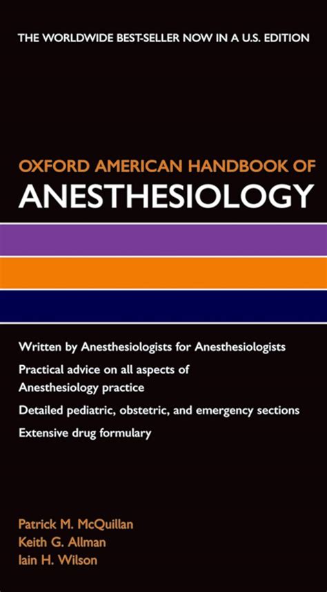 Full Download Oxford American Handbook Of Anesthesiology Oxford 