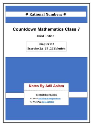 Full Download Oxford Countdown Maths Class 7 Solution Answers 
