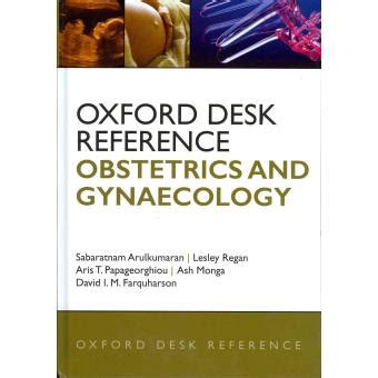 Download Oxford Desk Reference Obstetrics And Gynaecology 