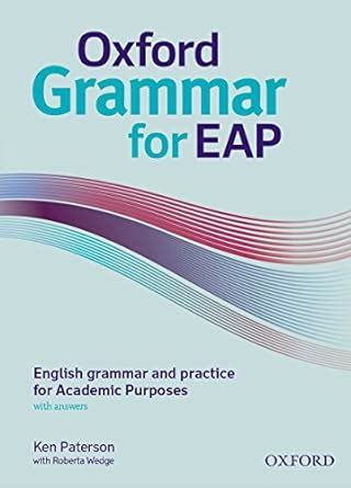 Download Oxford Grammar For Eap English And Practice Academic Purposes 