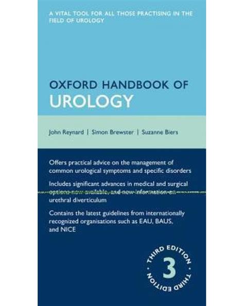 Read Oxford Handbook Of Urology 3Rd Edition Free Download 