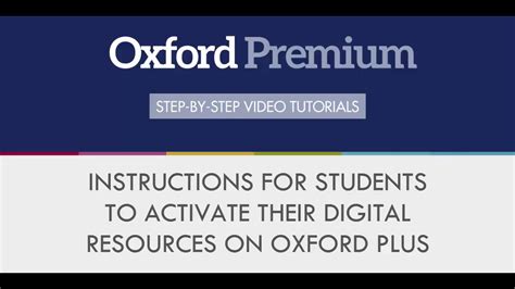 Read Oxford Plus Activation Code 